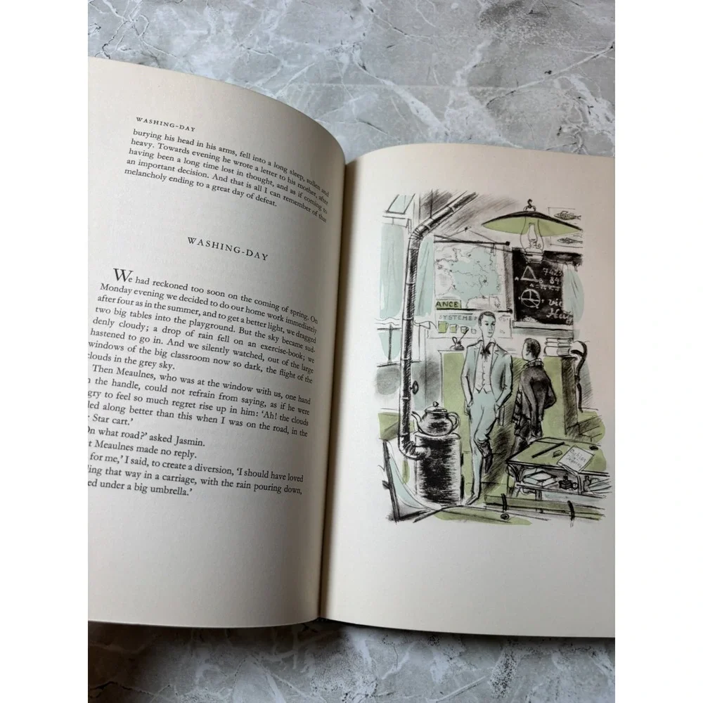 Alain-Fournier LE GRAND MEAULNES THE WANDERER Heritage Press 1958